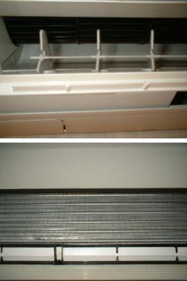 エアコン洗浄後